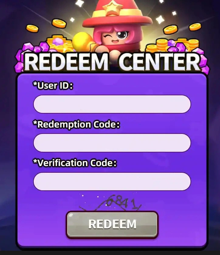 Code Redemption Interface